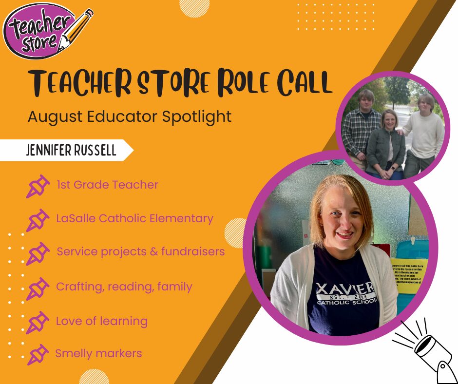 August Educator Spotlight Featuring Jennifer Russell